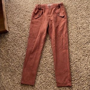 Plaid Zara trouser sz 13/14